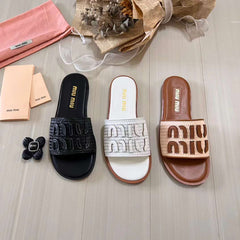 Miu New Limited Edition Slippers