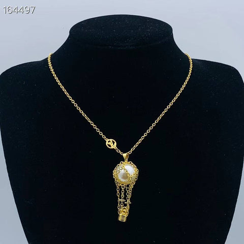 Lv Louis Vuitton Necklace