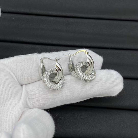 Celn Silver and Gold Earrings