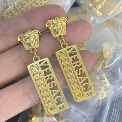 V Stud Earrings