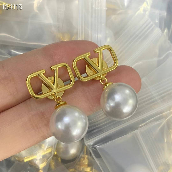 VLTN Dangle Ball Drops Earrings