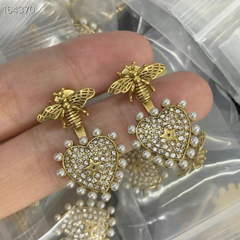 Famous brand Gold Drop Earrings