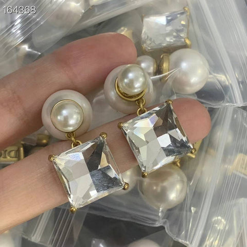 CD silver Earrings